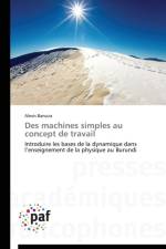 Des Machines Simples Au Concept de Travail af Banuza-A