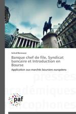 Banque Chef de File, Syndicat Bancaire Et Introduction En Bourse af Bernoussi-A