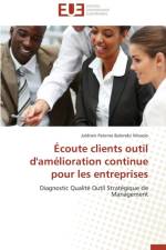 coute Clients Outil d'Am lioration Continue Pour Les Entreprises af Missolo-J