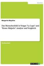 Das Menschenbild in Vergas La Lupa und Rosso Malpelo. Analyse und Vergleich af Margarita Mayzlina