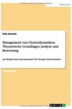 Management Von Clusterdynamiken. Theoretische Grundlagen, Analyse Und Bewertung af Falk Schacke