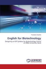 English for Biotechnology af Chauhan Prashant