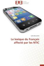 Le Lexique Du Fran ais Affect Par Les Ntic af Boussahel-L