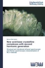 New acid-base crystalline complexes with second harmonic generation af Mariusz Marchewka