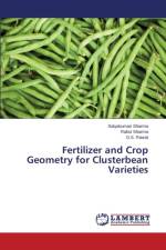 Fertilizer and Crop Geometry for Clusterbean Varieties af Rawat G S