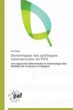 Dynamiques Des Politiques Commerciales En Pvd af Chebbi-A