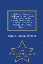 Military Reports af Colonel Baron Stoffel