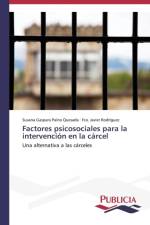 Factores psicosociales para la intervencion en la carcel af Fco Javier Rodriguez