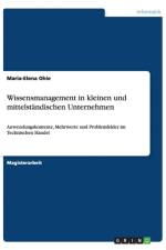 Wissensmanagement in Kleinen Und Mittelstandischen Unternehmen af Maria-Elena Ohle