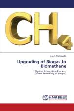 Upgrading of Biogas to Biomethane af Rajivgandhi M M C
