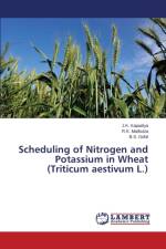 Scheduling of Nitrogen and Potassium in Wheat (Triticum aestivum L.) af Mathukia R K