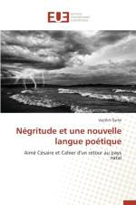 N gritude Et Une Nouvelle Langue Po tique af Ar E-V