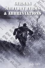 Vocabulary of German Military Terms and Abbreviations