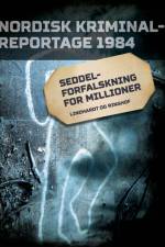 Seddelforfalskning for millioner af Diverse