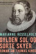 Gylden sol og sorte skyer