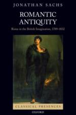 Romantic Antiquity af Jonathan (Associate Professor of English Sachs
