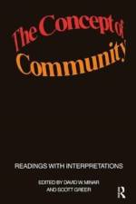 The Concept of Community af Scott Greer