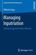 Managing Inpatriation af Wilhelm Griga