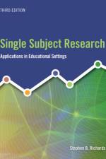 Single Subject Research af Stephen (West Liberty University) Richards