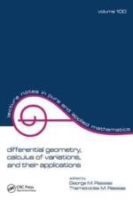 Differential Geometry, Calculus of Variations, and Their Applications af George M. Rassias