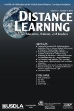 Distance Learning Vol 13 Issue 4