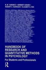 Handbook of Research and Quantitative Methods in Psychology af R.M. Yaremko