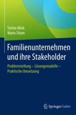 Familienunternehmen und ihre Stakeholder af Mario Situm