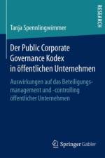 Der Public Corporate Governance Kodex in OEffentlichen Unternehmen af Tanja Spennlingwimmer