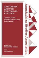 Journal of the Appalachian Studies Association, Volume 7, 1995