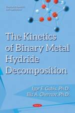 Kinetics of Binary Metal Hydride Decomposition af Igor E Gabis