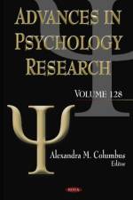 Advances in Psychology Research