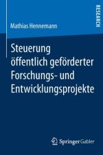 Steuerung OEffentlich Gefoerderter Forschungs‐ Und Entwicklungsprojekte af Mathias Hennemann