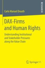DAX-Firms and Human Rights af Carlo Manuel Drauth