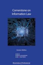 Cornerstone on Information Law af Damien Welfare
