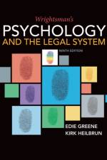 Wrightsman's Psychology and the Legal System af Edith (University of Colorado) Greene
