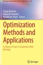 Optimization Methods and Applications