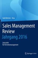 Sales Management Review - Jahrgang 2016