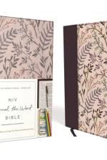 NIV, Journal the Word Bible (Perfect for Note-Taking), Cloth over Board, Pink Floral, Red Letter, Comfort Print af Zondervan Zondervan