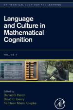 Language and Culture in Mathematical Cognition