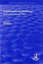 Of Innocence and Autonomy: Children, Sex and Human Rights af Katherine O'Donovan