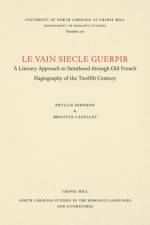 Le vain siecle guerpir af Phyllis Johnson