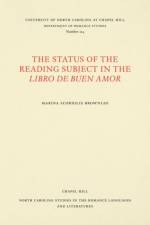 The Status of the Reading Subject in the Libro de Buen Amor af Shannon Brownlee