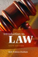 Introduction to Law af Beth Walston-Dunham