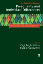 The SAGE Handbook of Personality and Individual Differences