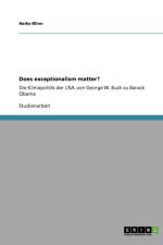 Does exceptionalism matter? af Haike Blinn