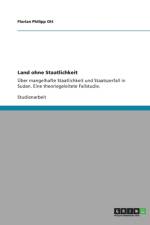 Land Ohne Staatlichkeit af Florian Philipp Ott