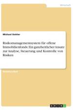 Risikomanagementsystem fur offene Immobilienfonds af Michael Siehler