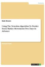 Using The NewsInn Algorithm To Predict Stock Market Movements Two Days In Advance af Radu Nicoara