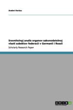 Sravnitelnyj analiz organov zakonodatelnoj vlasti subektov federacii v Germanii i Rossii af Andrei Horlau