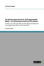 Die Belastungsorientierte Auftragsfreigabe (BOA) - Ein bestandsorientiertes PPS-System af Christian Weigelt